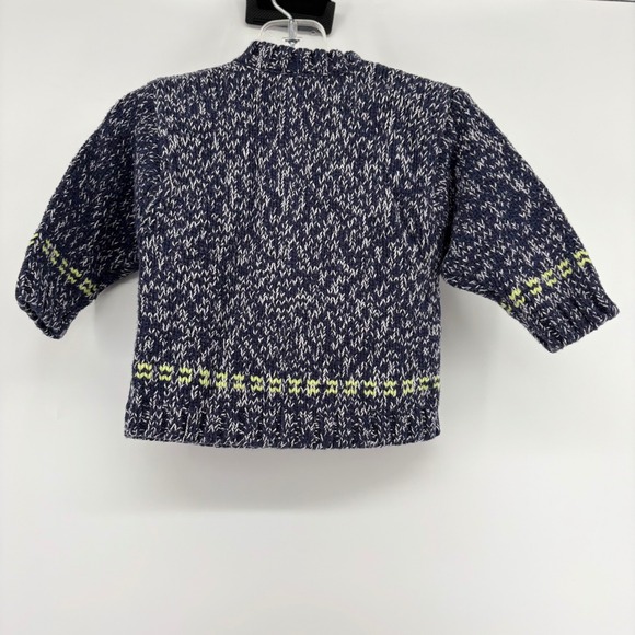 Covington Toddler Boys 12 Month Sweater Navy Blue Reindeer Christmas Knit - Picture 4 of 6